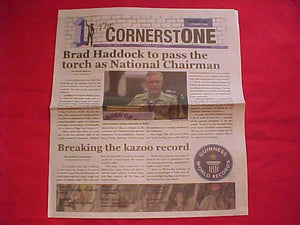 2009 NOAC NEWSPAPER, "THE CORNERSTONE", 8/4/09