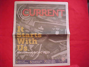 2015 NOAC NEWSPAPER, "CURRENT", 8/3/15