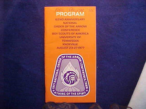 1977 NOAC PROGRAM, USED