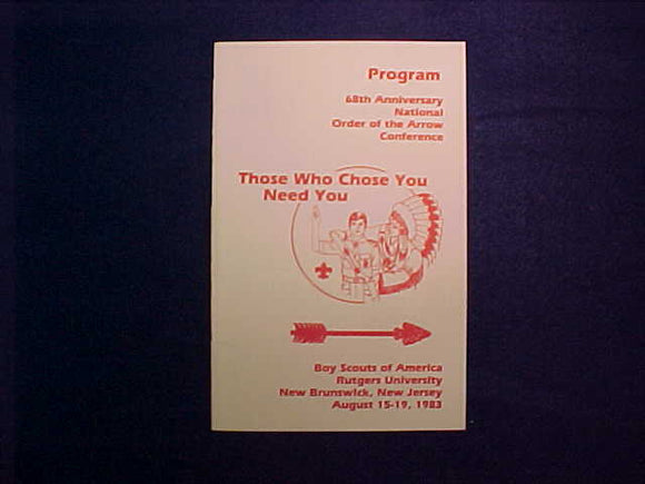 1983 NOAC PROGRAM
