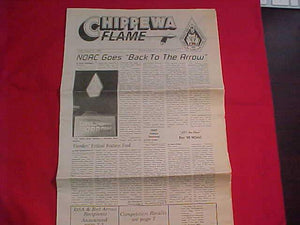 1986 NOAC BULLETIN, "CHIPPEWA FLAME"