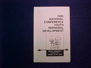 1990 NOAC YOUTH PERSONAL DEVELOPMENT REQUIREMENTS
