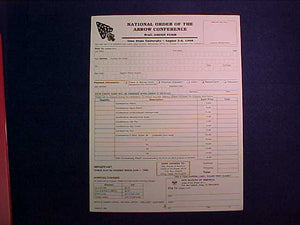 1998 NOAC MAIL ORDER FORM