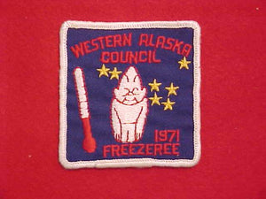 FREEZEREE 1971, WESTERN ALASKA COUNCIL, USED