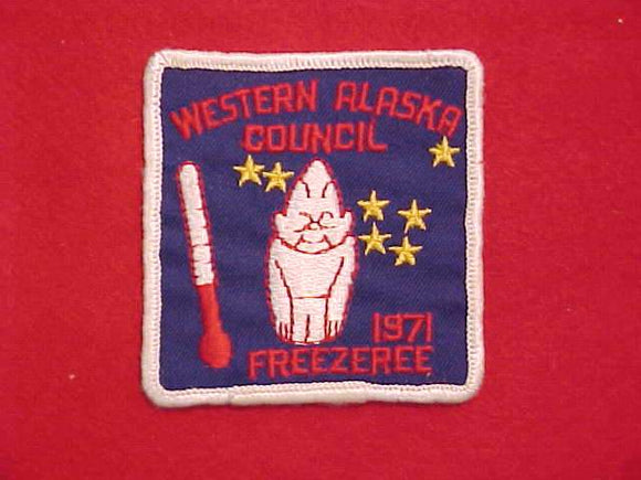 FREEZEREE 1971, WESTERN ALASKA COUNCIL, USED