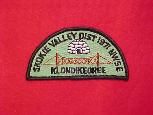 KLONDIKEOREE 1971, SKOKIE VALLEY DISTRICT, NWSE