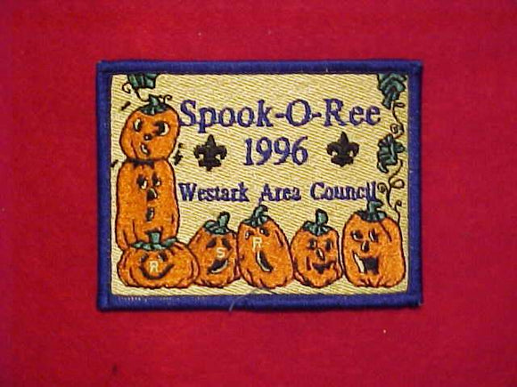 SPOOK-O-REE 1996, WESTARK AREA COUNCIL