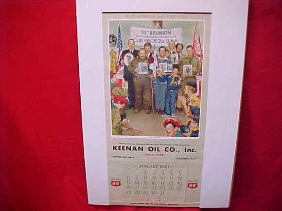 csatari calendar 1980