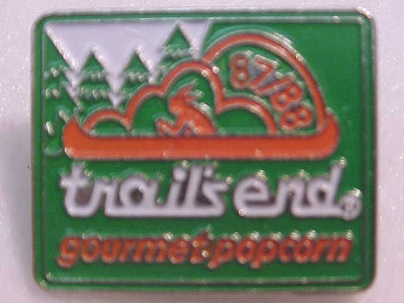 1987-88 TRAIL'S END GOURMET POPCORN PIN