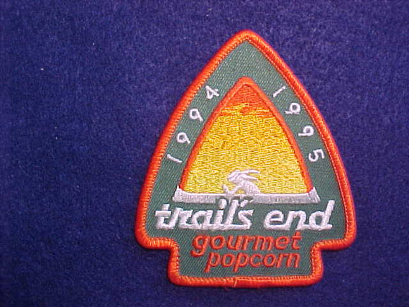 1994-95 TRAIL'S END POPCORN PATCH
