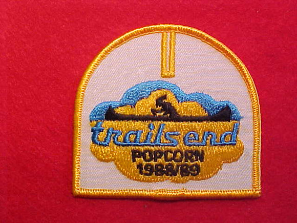 1988-89 TRAIL'S END POPCORN PATCH