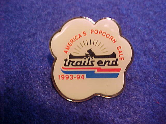 1993-94 TRAIL'S END POPCORN PIN