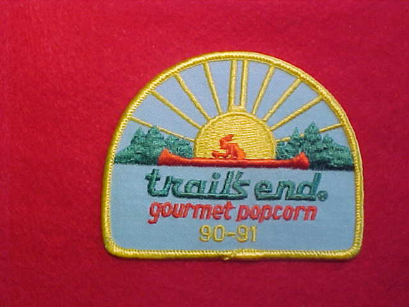 1990-91 TRAIL'S END POPCORN PATCH