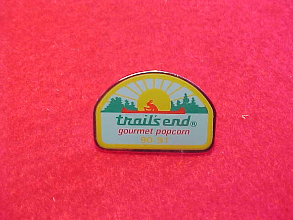 1990-91 TRAIL'S END POPCORN PIN