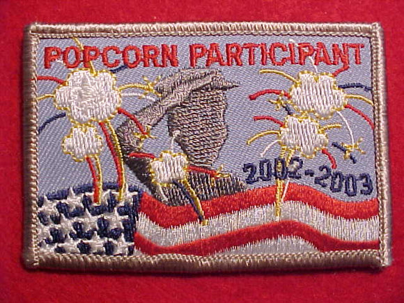 POPCORN PARTICIPANT, 2002-2003