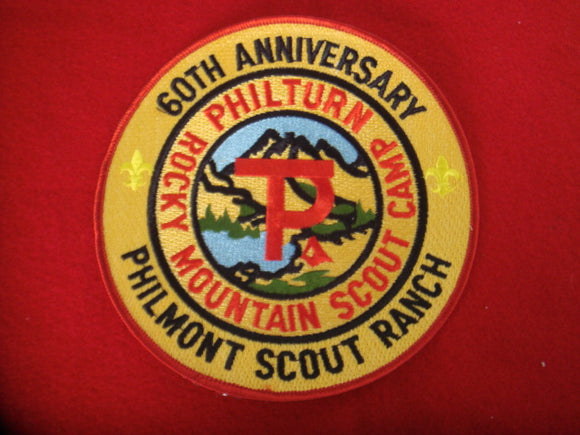 Philmont 60th Anniversary Jacket Patch