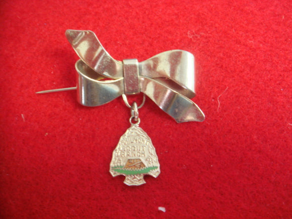 Philmont Bow Pin for Ladies 1960's Issue