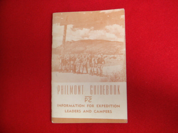 Philmont Guidebook, 1965, near mint