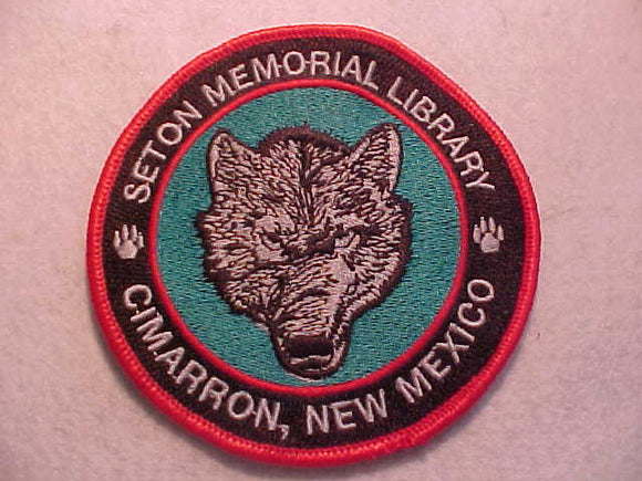 SETON MEMORIAL LIBRARY PATCH, 4