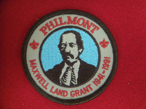 Philmont Maxwell Land Grant 1841-1991 Patch