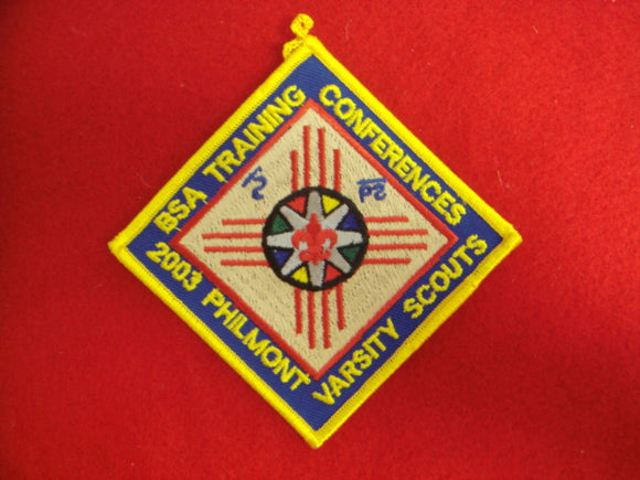 Philmont 2003 Varsity Scouts