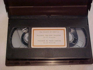 PHILMONT VCR TAPE, "PRE-TREK TRAINING" & "NO TRACE CAMPING"