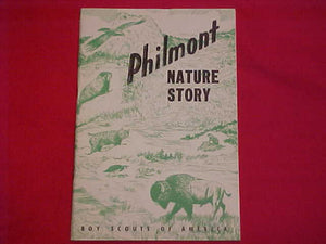 PHILMONT BOOK, "NATURE STORY", 1960, FIRST EDITION, 34 PAGES, PAPERBACK