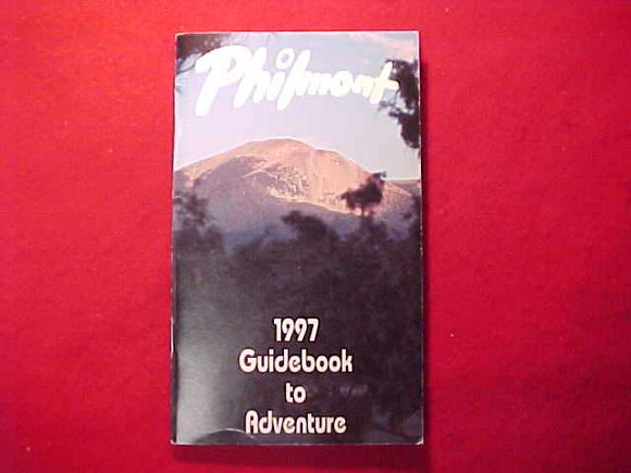PHILMONT BOOKLET, 1997 GUIDEBOOK TO ADVENTURE