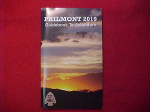 PHILMONT BOOKLET, "GUIDEBOOK TO ADVENTURE", 2019, 67 PAGES