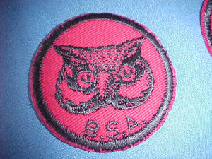 OWL, TWILL, RUBBER BACK