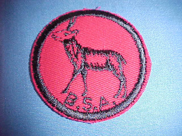 ANTELOPE, TWILL, RUBBER BACK