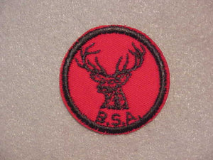 STAG, TWILL, RUBBER BACK