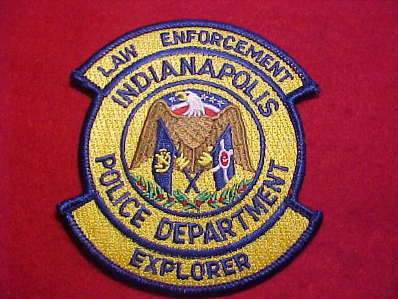 INDIANAPOLIS, INDIANA POLICE DEPARTMENT LAW ENFORCEMENT EXPLORER PATCH