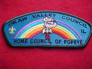 OKAW VALLEY S5B, HOME COUNCIL OF POPEYE, IL