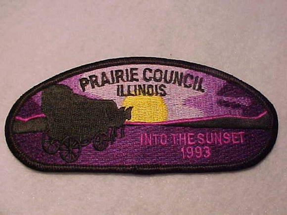PRAIRE C. SA-4, INTO THE SUNSET, 1993