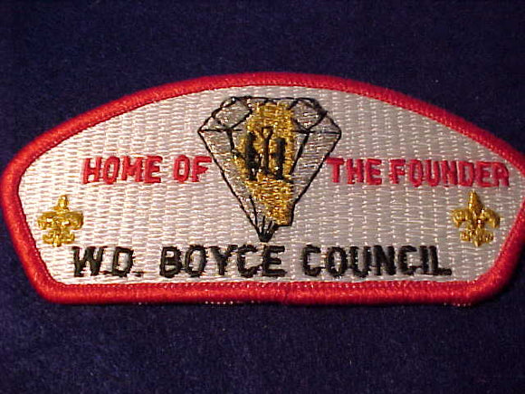 W. D. BOYCE C. SA-6, HOME OF THE FOUNDER, DIAMOND JUBILEE