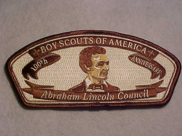 ABRAHAM LINCOLN C. S-15, 100TH ANNIV., 2010