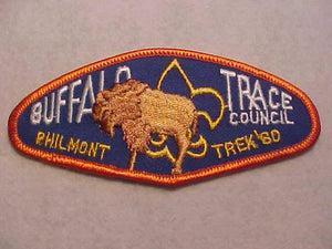 BUFFALO TRACE C. TA-4, PHILMONT TREK 1980
