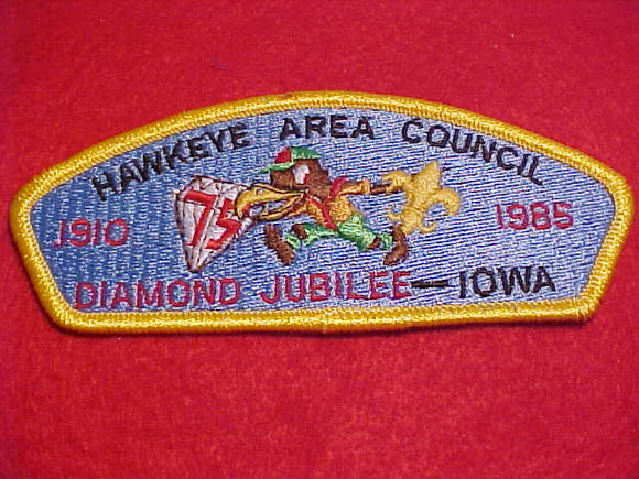 HAWKEYE AREA C. S-5, IOWA, DIAMOND JUBILEE