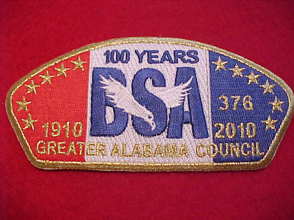 Greater Alabama sa45, 100 years, 1910-2010