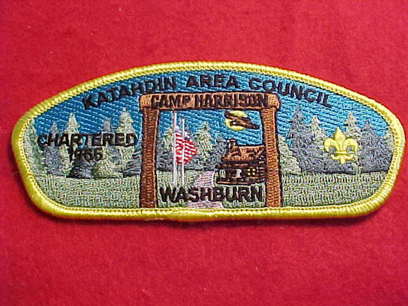 KATAHDIN AREA C. SA-?, CAMP HARRISON, CHARTERED 1966, WASHBURN