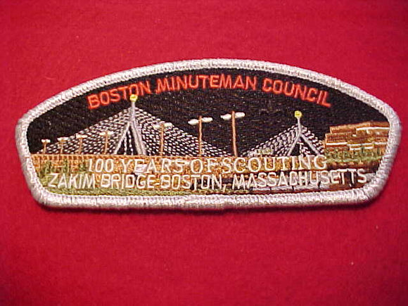 Boston Minuteman sa70, Zakim Bridge-Boston, Massachusetts