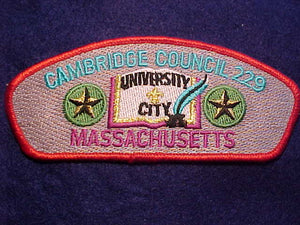 CAMBRIDGE C. S-1g, UNIVERSITY CITY, MASSACHUSETTS