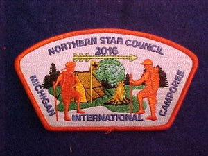 2016 MICHIGAN INTERNATIONAL CAMPOREE, 250 NORTHERN STAR COUNCIL, SA