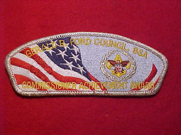 GERALD R. FORD C. SA-19, COMMISSIONER ACHIEVEMENT AWARD