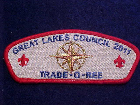 GREAT LAKES C. SA-30, 2011, TRADE-O-REE, RED BDR.