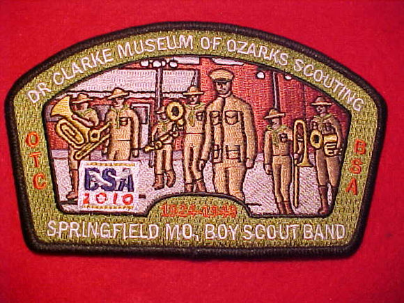 OZARK TRAILS C. SA-34, DR. CLARKE MUSEUM OF OZARKS SCOUTING, SPRINGFIELD, MO BOY SCOUT BAND, 1924-1949