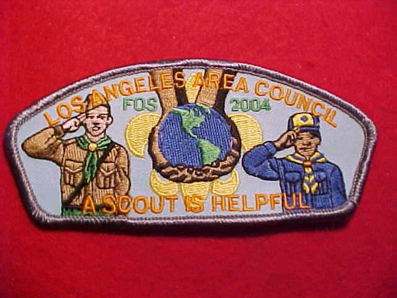 LOS ANGELES C. TA-46, 2004 FOS, A SCOUT IS HELPFUL