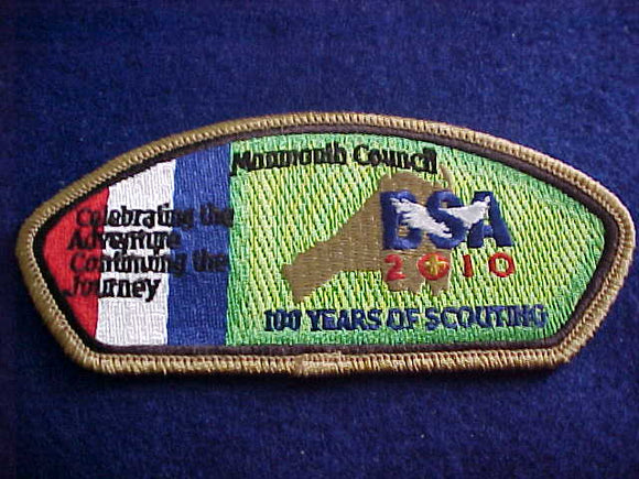 MONMOUTH S46, 2010, 100 YEARS