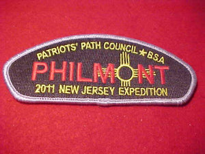 PATRIOTS' PATH C. SA-37.1, 2011, NEW JERSEY EXPEDITION, PHILMONT